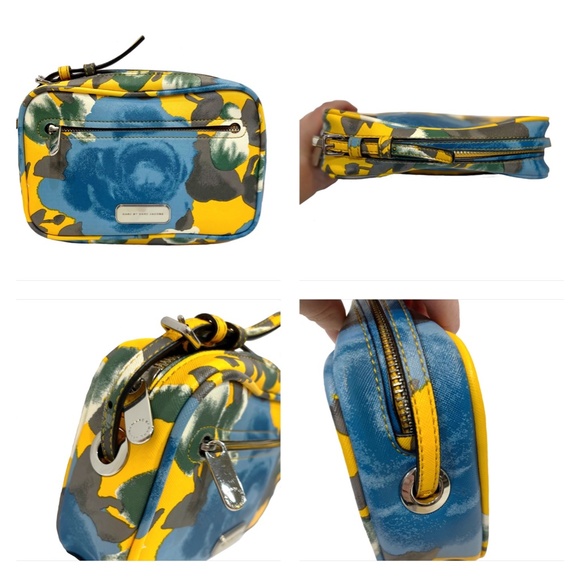 Marc by Marc Jacobs Sally Jerrie Rose Convertible Floral Crossbody Bag / Clutch - Picture 3 of 16
